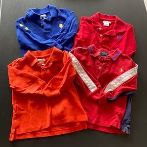 Ralph Lauren 24 Months, Boys, Long Sleeve Polos